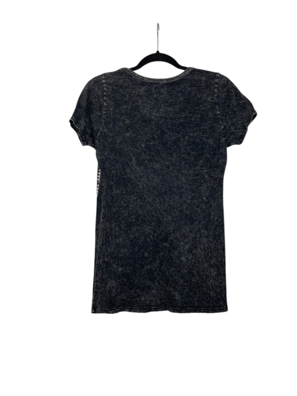 Daytrip Buckle Y2K Acid Wash Bling Freedom Eagle Graphic V-Neck Tee Size Medium - Picture 3 of 15